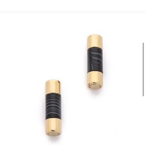 Auth MICHAEL KORS City Barrel Stud Earrings